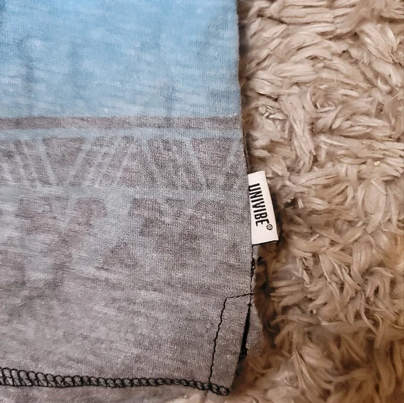 NWT Univibe Men's Sleeveless Hoodie Shirt  90's look - Picture 5 of 9